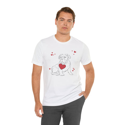 Love My Large Dog Valentine’s Day T-Shirt – Perfect for Dog Lovers – CANE CORSO 2