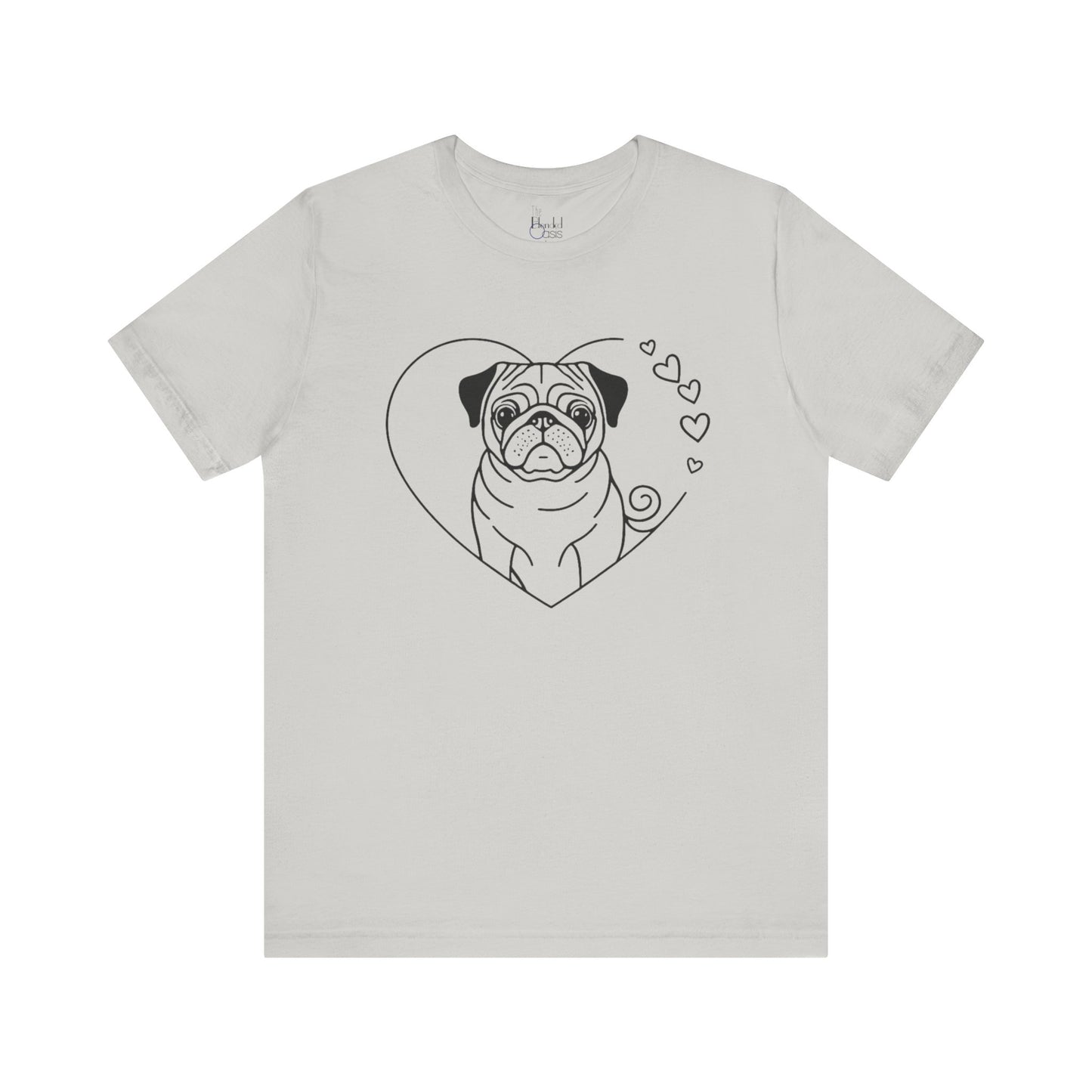 Valentine’s Day Tees for Small Dog Enthusiasts | Cute Dog-Themed Shirts for Pet Lovers – PUG 3