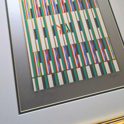 "GAAD" by Yaacov Agam (Signed & Numbered)